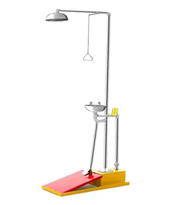 Antifreeze emergency shower eye wash