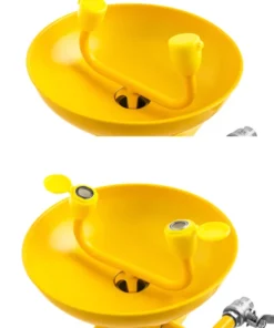 RYBG-002 Yellow ABS Wall Mounted Eye wash 5 |