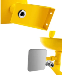 RYBG-002 Yellow ABS Wall Mounted Eye wash 6 |