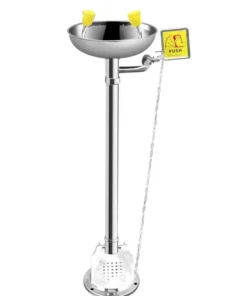 RYLS-005 ABS anti-corrosion coating Vertical eye wash station (with foot pedal) 4 |