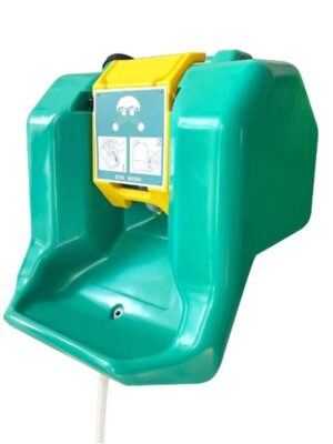 TROLLEY 60L PORTABLE EYEWASH STATION WASTEWATER COLLECTION BUCKET