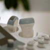 A detailed view of medical ultrasound equipment in a healthcare facility.