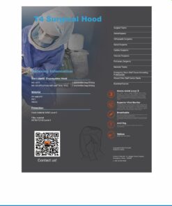 T4 Surgical Hood: Pelindung Kepala Bedah Profesional Terbaik