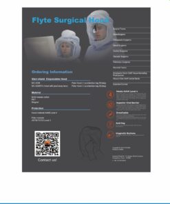 Flyte Surgical Hood Stryker: Pelindung Kepala Bedah Steril