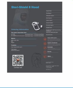 Steri-Shield 8 Surgical Hood: Proteksi Kepala Operasi Steril