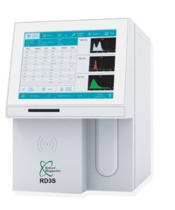REIGED DIAGNOSTICS RD3S Fully Auto 3-part Hematology Analyzer